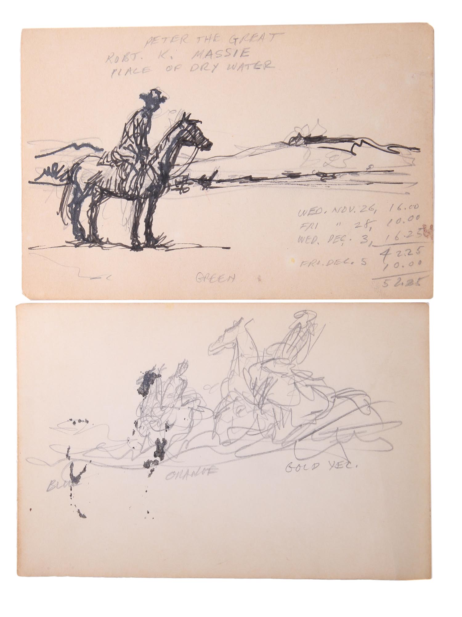 AMERICAN SKETCH DRAWINGS BY WILLIAM FRACCIO